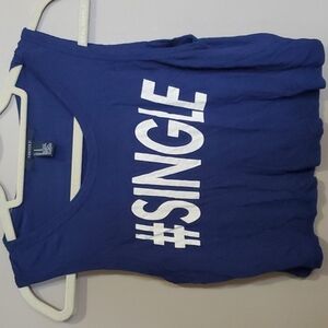 Forever 21 Blue crop top size medium
